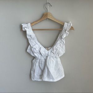 Linen Tank Blouse